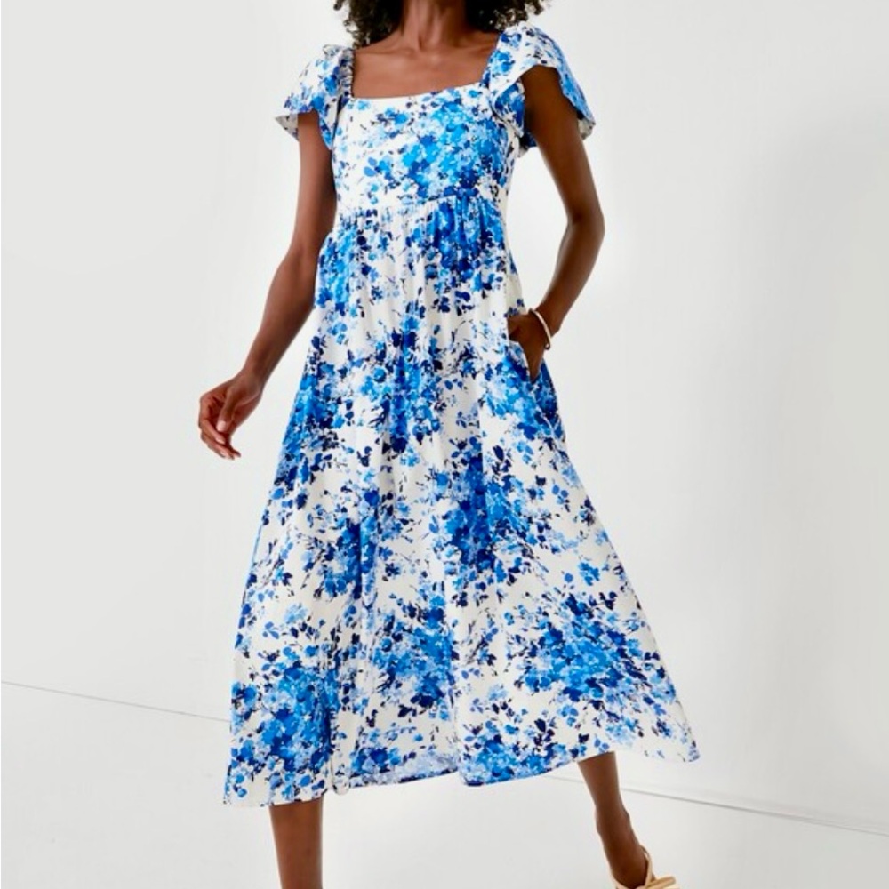 Tuckernuck Dress - Size X-Small - Bluebells Meadow Cecily Dress